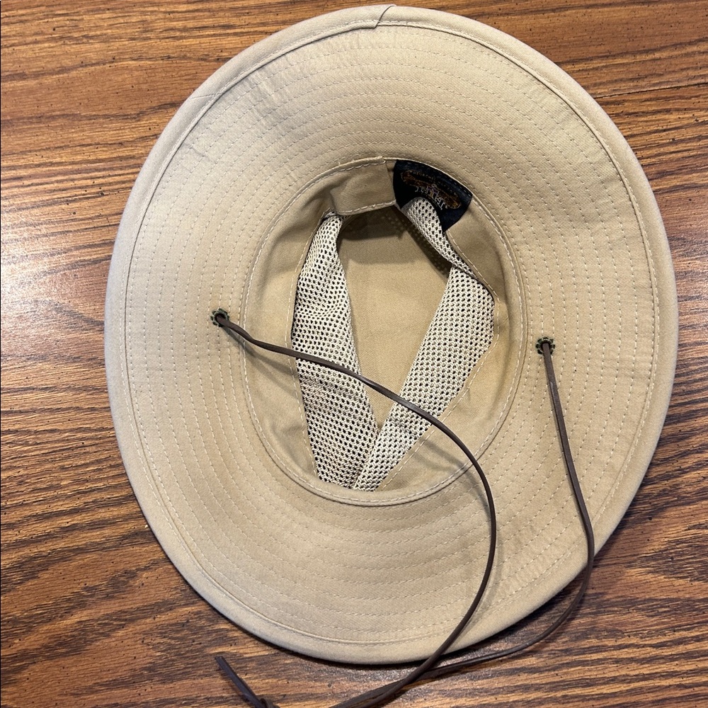Henschel Aussie Breezer Packable Sun Mesh Hat Khaki - Picture 5 of 11